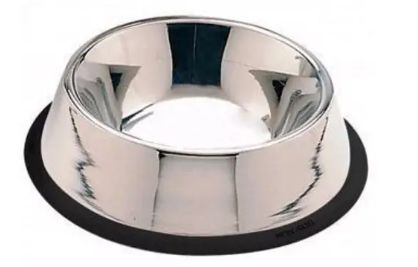 Dog Dish No Tip Mirror 64oz