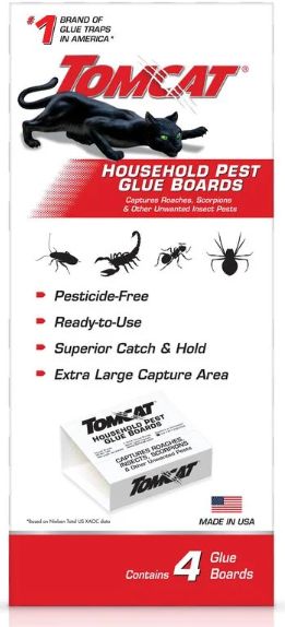 Tomcat Glue Board 4pk