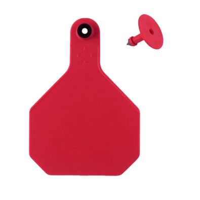 #4 Blank Red Y-tex Tag