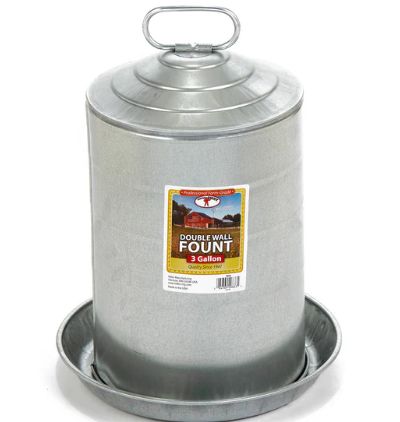 Double Wall Fount 3 Gal