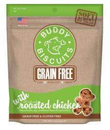 Buddy Biscuit Chewy Chicken Grain Free 5oz