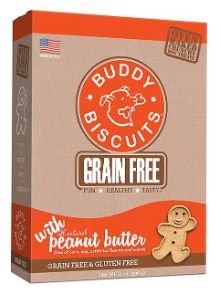 Buddy Biscuit Crunchy Peanut Butter Grain Free 14oz