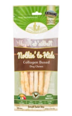 Nothin to Hide Chicken Twist Stix 10pk