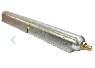 7" Bullet hinge Washer/Grease Zerk-Zinc