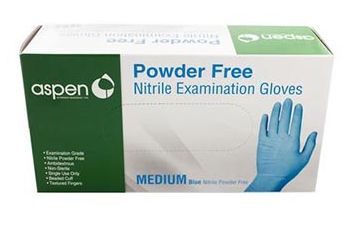 Nitrile Gloves Medium 5 mil
