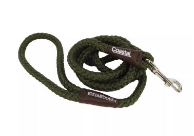Rope Snap Leash Green 6ft