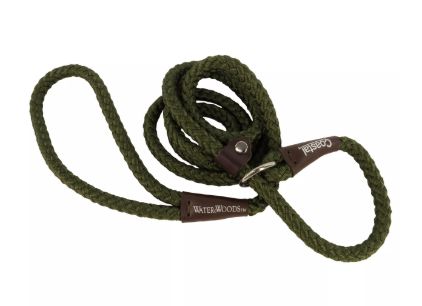 Rope Slip Leash Green 6ft