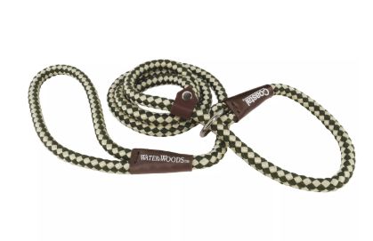Rope Slip Leash Checkered 6ft