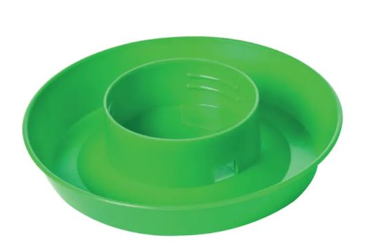 Mason Jar Waterer Base Lime Green Qt