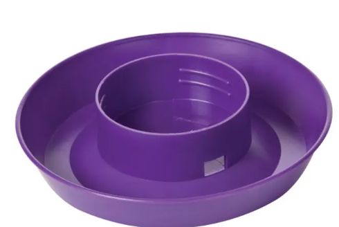Mason Jar Waterer Base Purple Qt