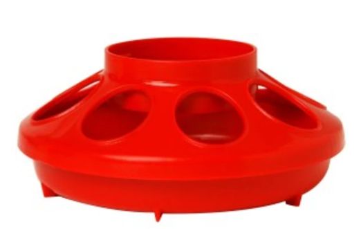 Feeder Base Round Qt Red