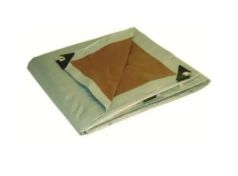HD Tarp Silver/Brown 30x40