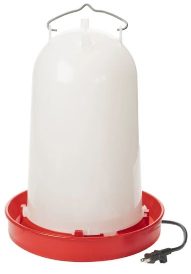 Heated Poultry Waterer 3GAL
