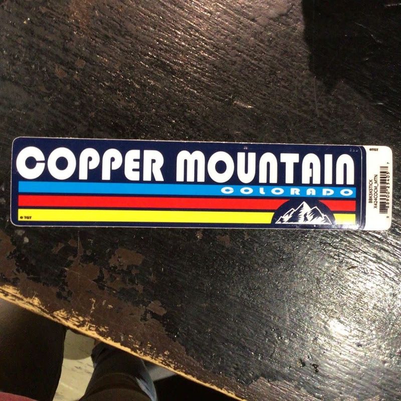 Sundown Rectangle Sticker