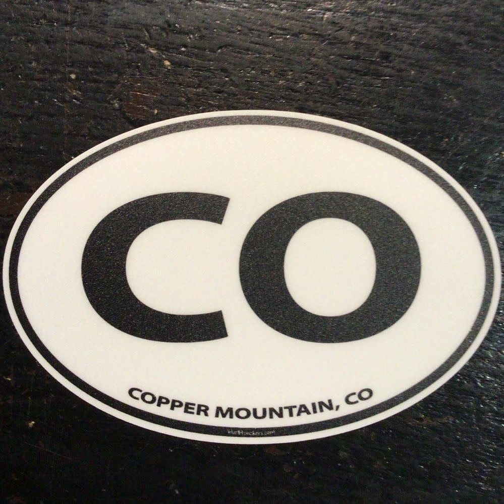 Euro Style White Sticker