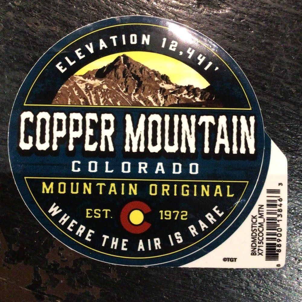 Dastardly Circle Sticker