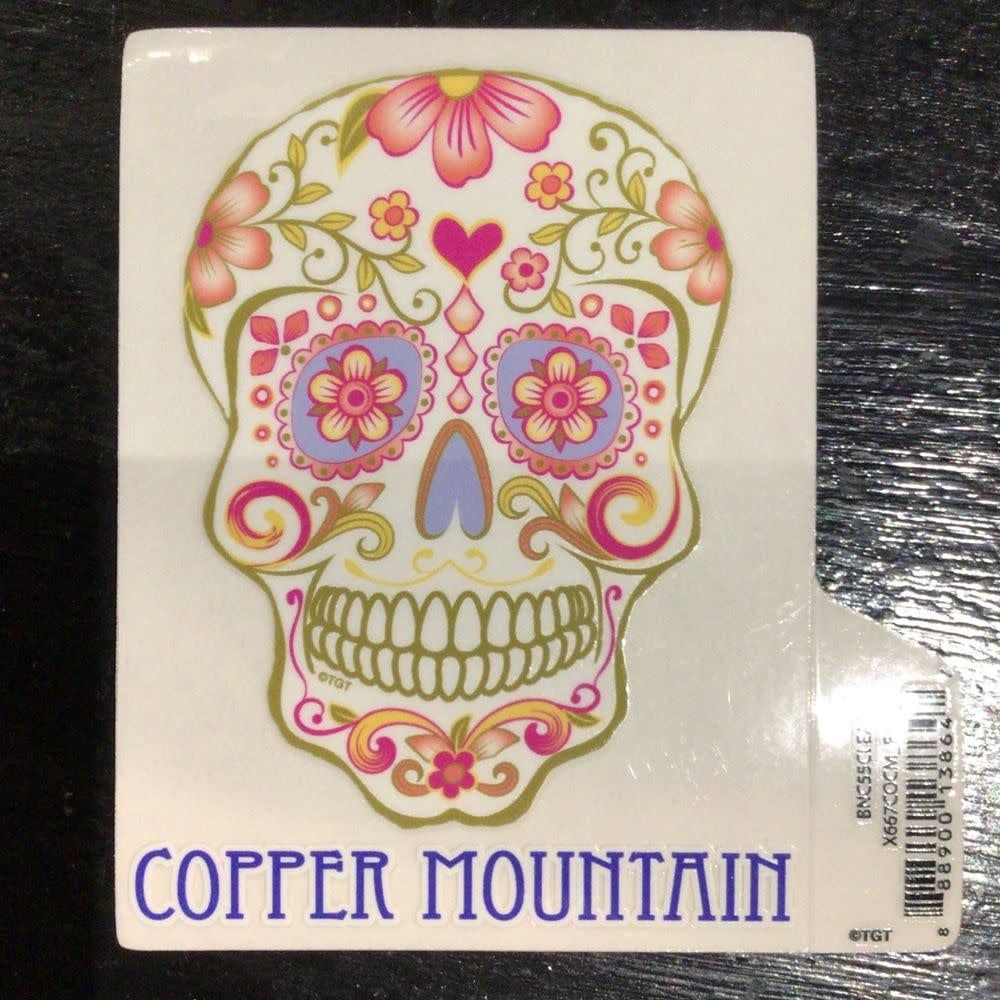 Scrooge Rect Clear Sticker