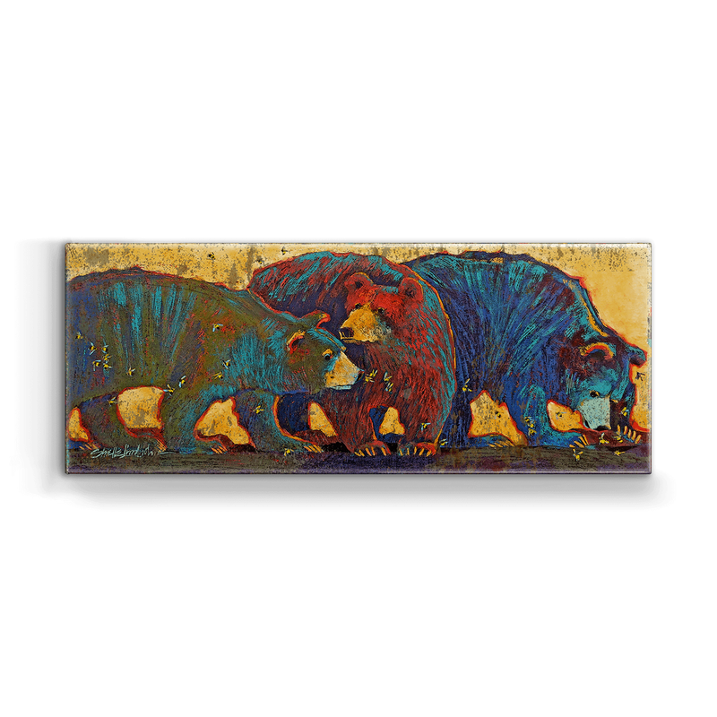 Bears &amp; Bees "Sting" Box Art 16 x 42