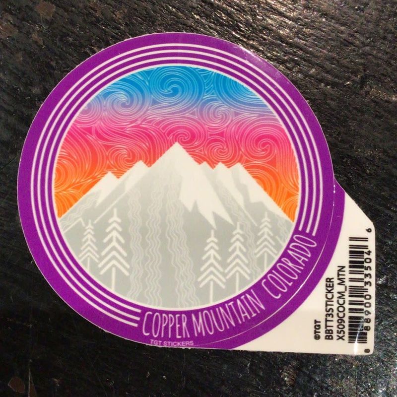 Vangogh Circle Sticker