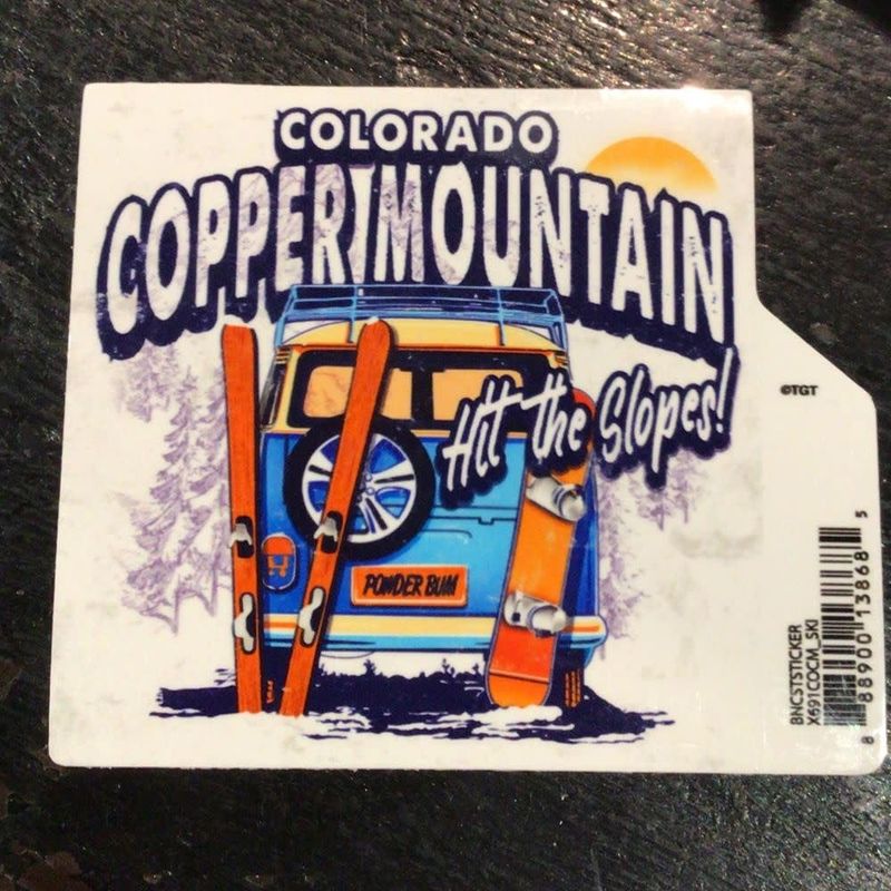 Roadtrip Square Sticker