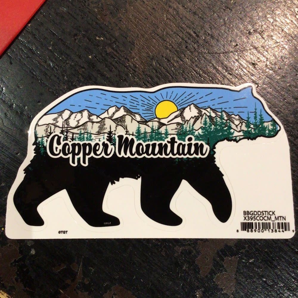 Large Black Bear Sticker