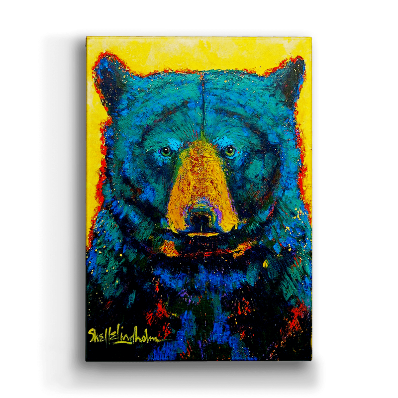 Blue Bear Box Art 18 x 26