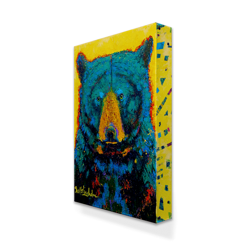 Blue Bear Box Art 18 x 26