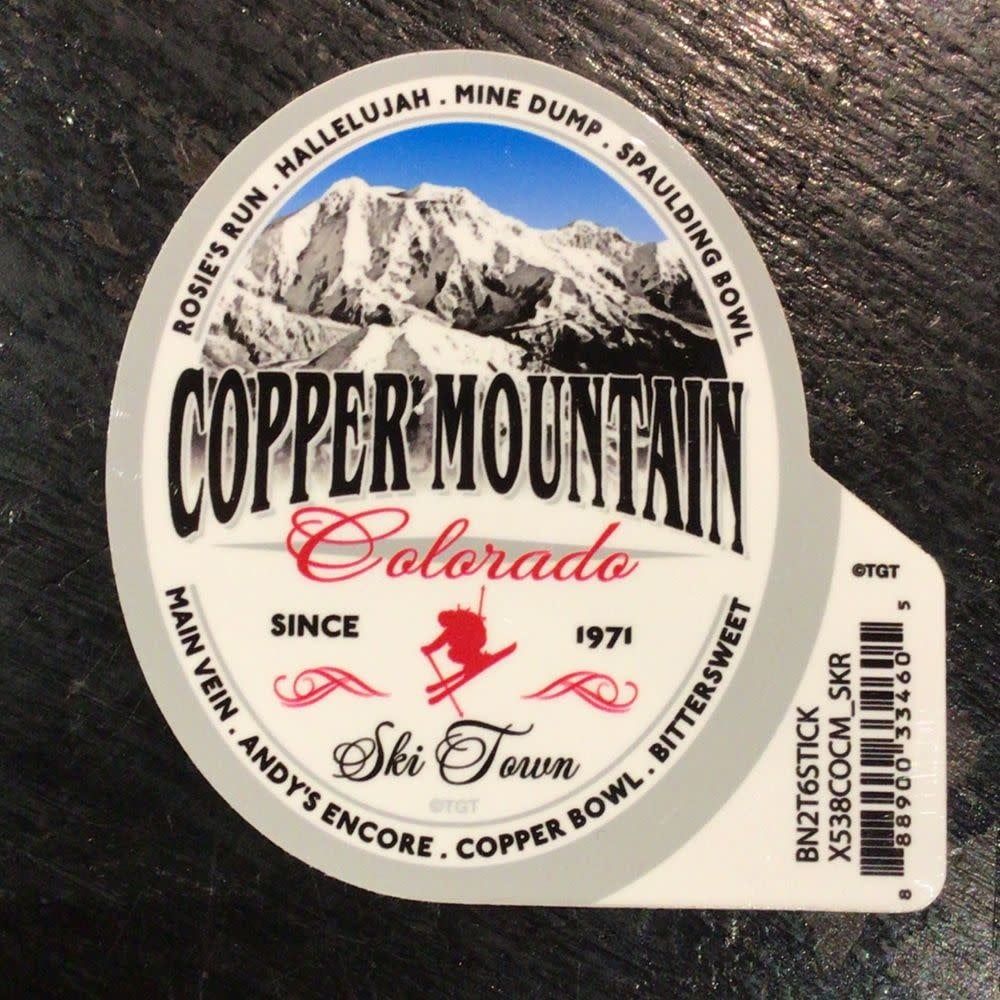 Testino Vertical Oval Sticker