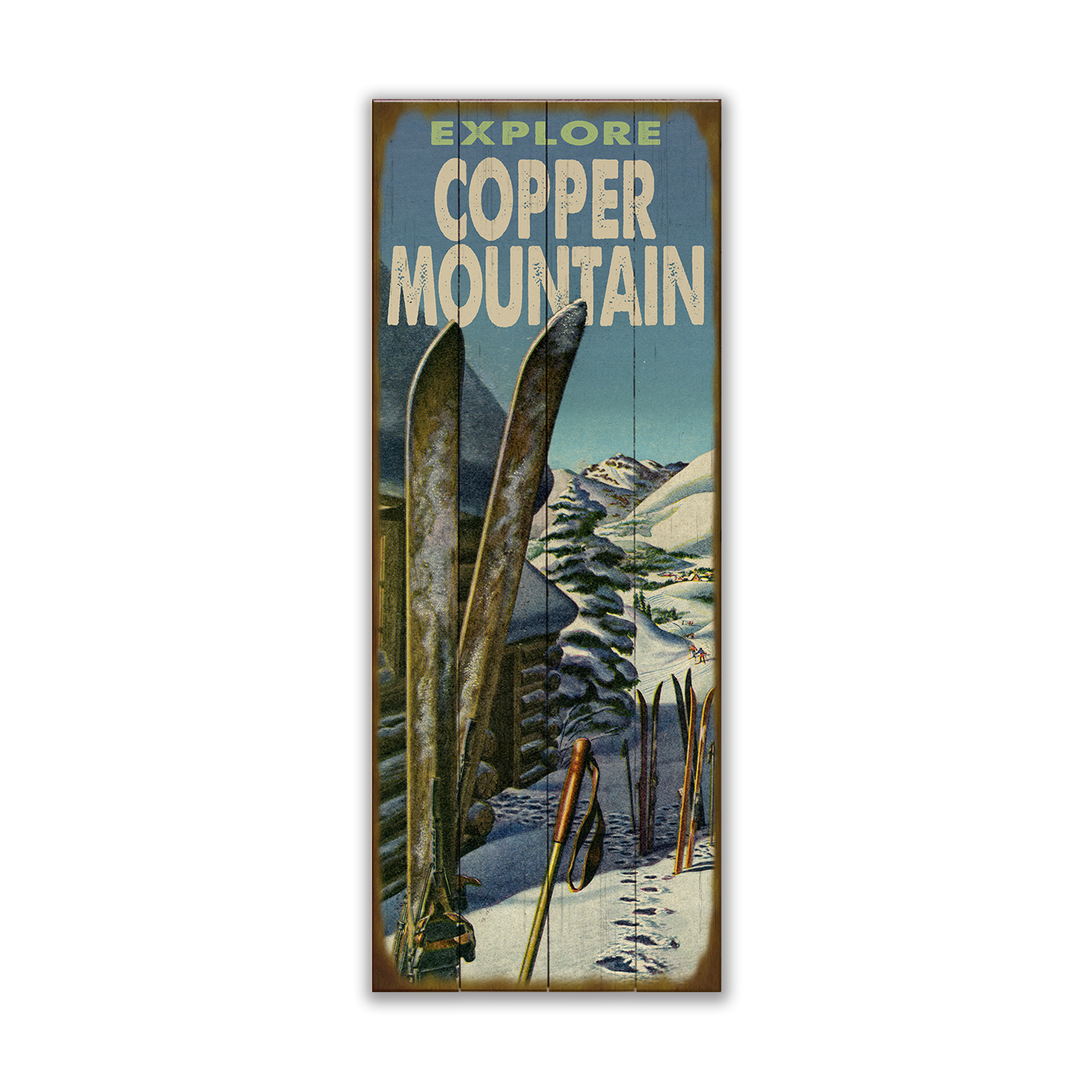 Explore Skis 14 x 36