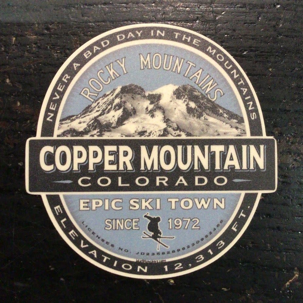 Humira Mtns Skier Sticker