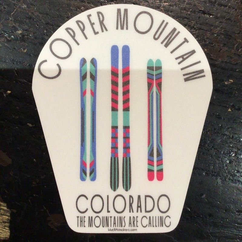 Galaxies Ski V2 Sticker