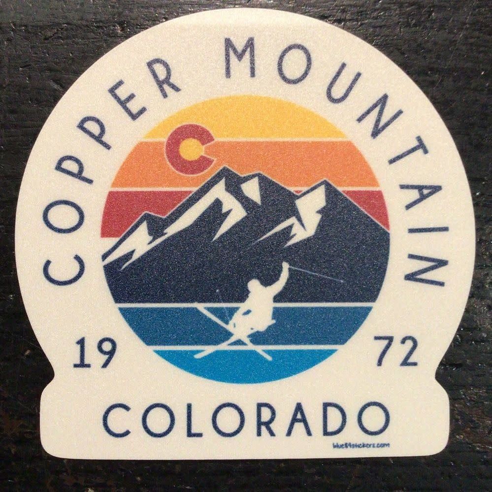 Diabolical Mtns SkierCO Sticker