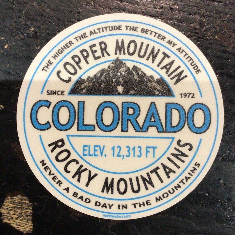 Flameproof Mountain Sticker