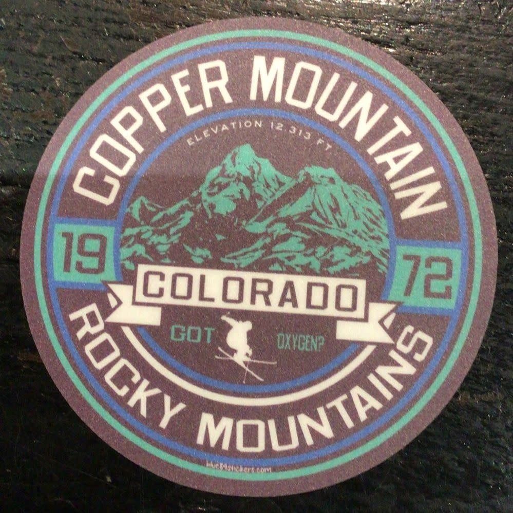 Bixby Mtns Skier Sticker