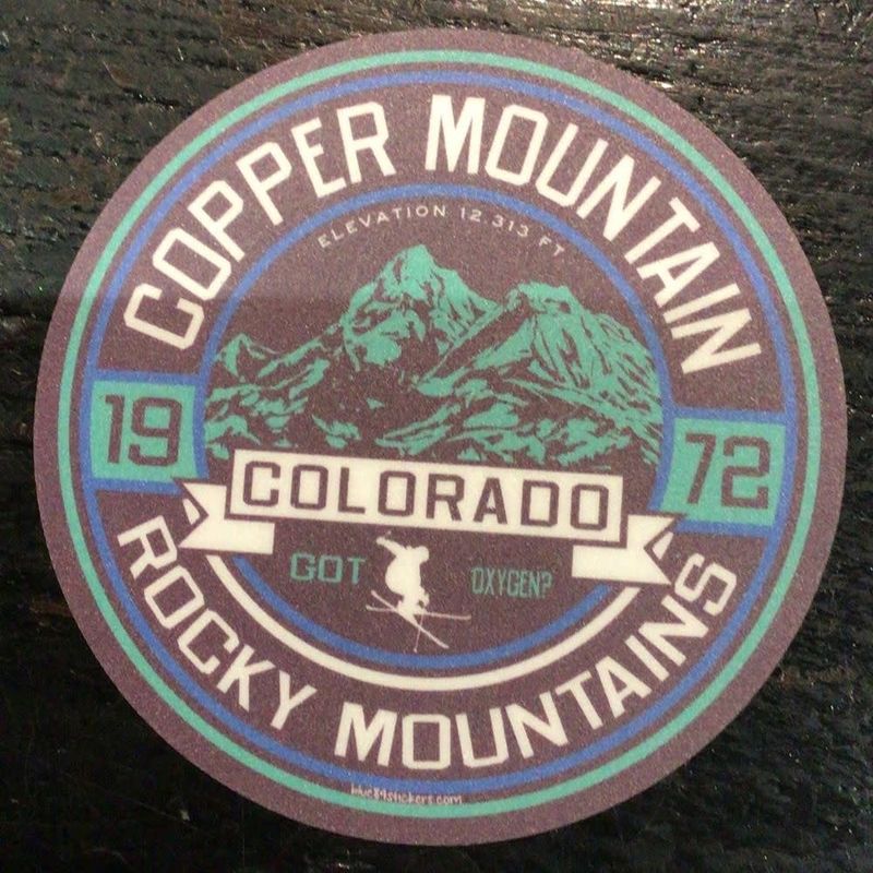 Bixby Mtns Skier Sticker