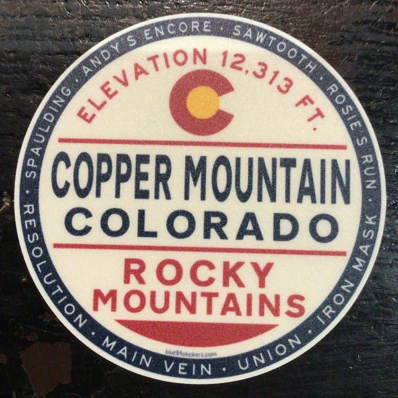 Hitcher Colorado Flag Sticker