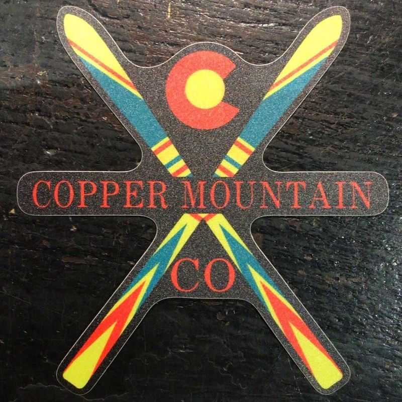 Speed Up Skis/CO Symbol Sticker