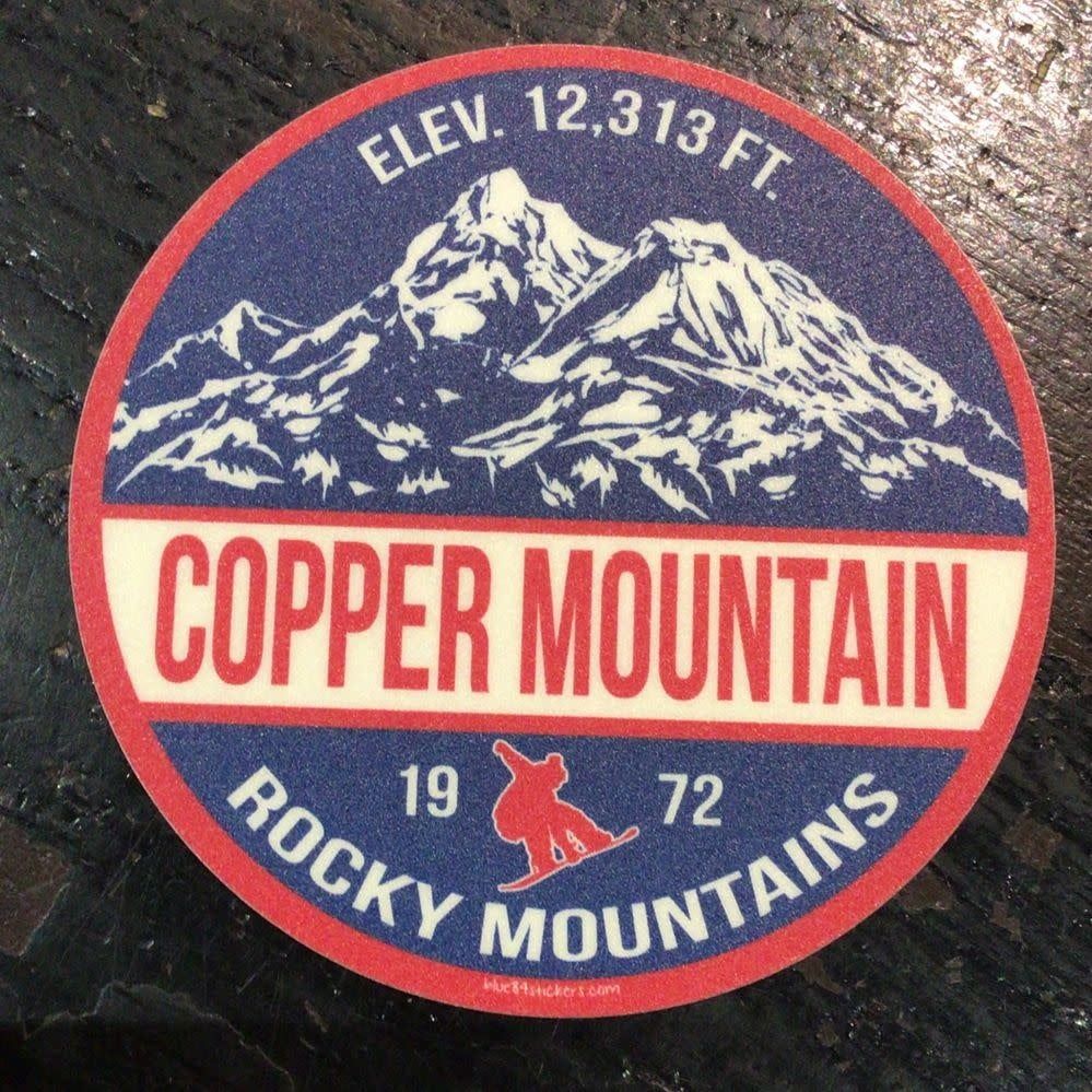 Expedition Mtns Boarder Sticker