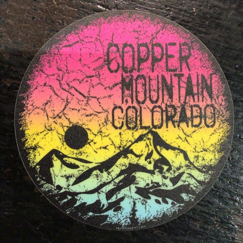 Diffused Mountain Sticker