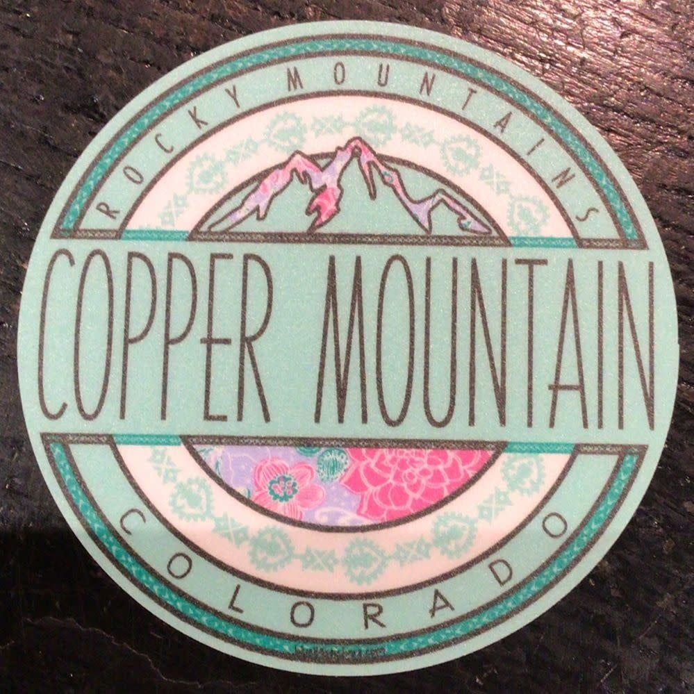 Yorkie Mountain Sticker