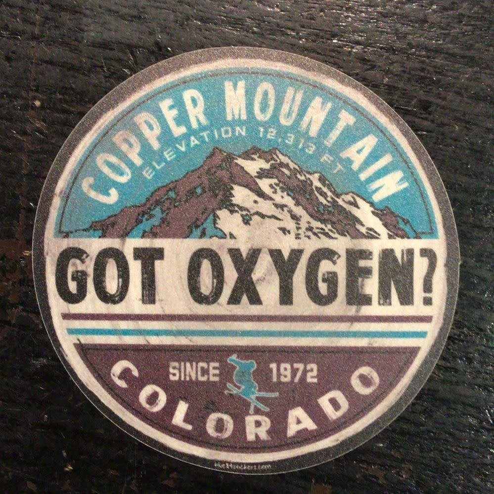 Brigand Mtns Skier Sticker