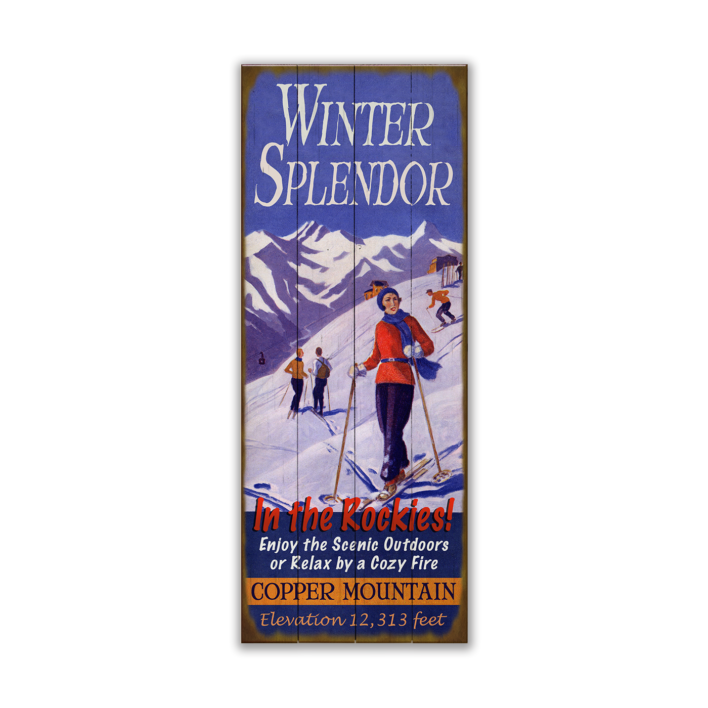 Winter Splendor 14 x 36