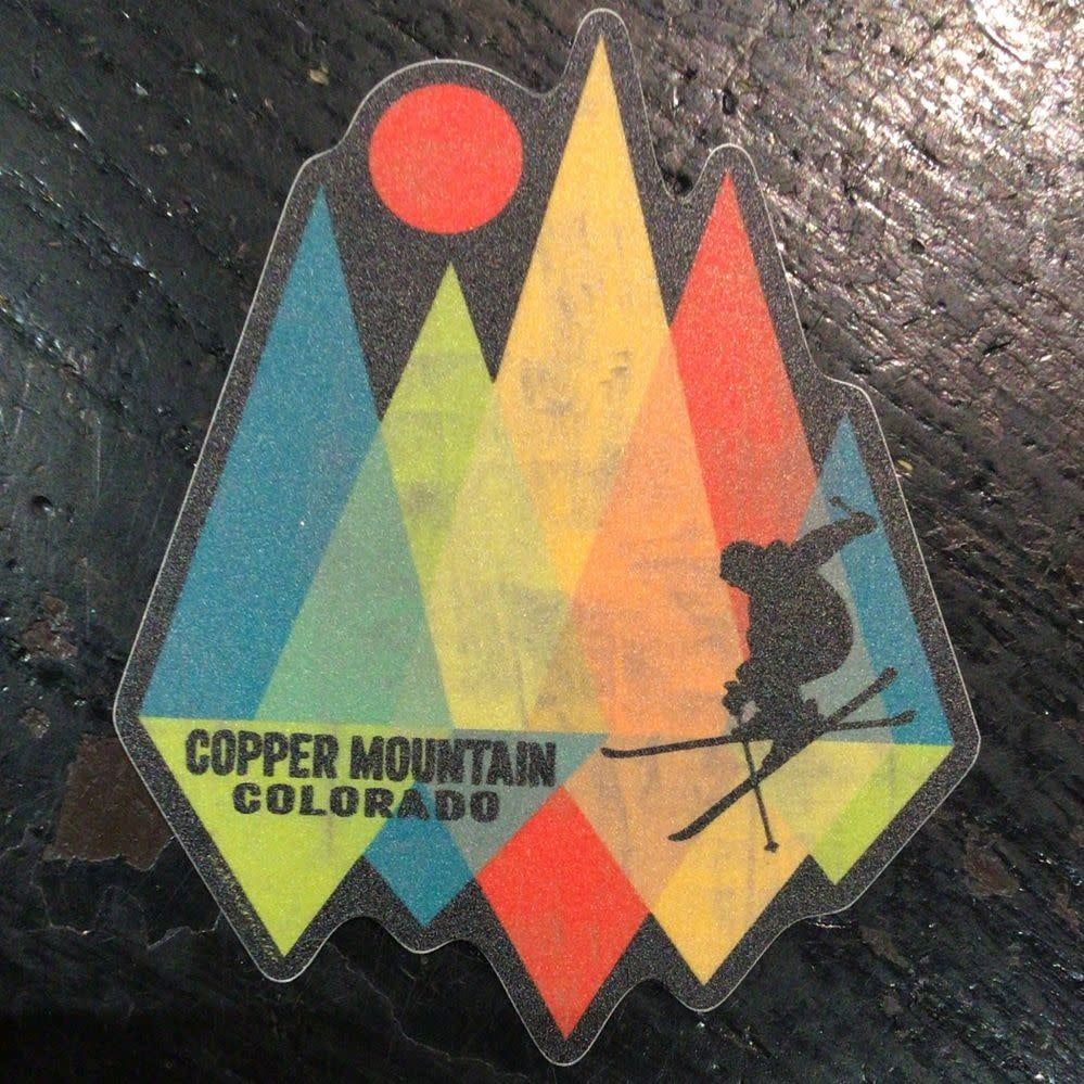 Shard Mountain Skier Sticker