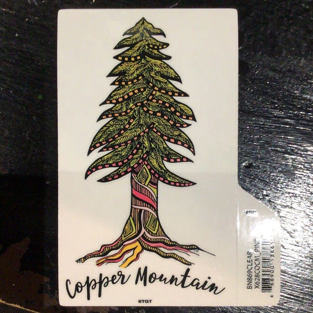 Roots Rectangle Sticker