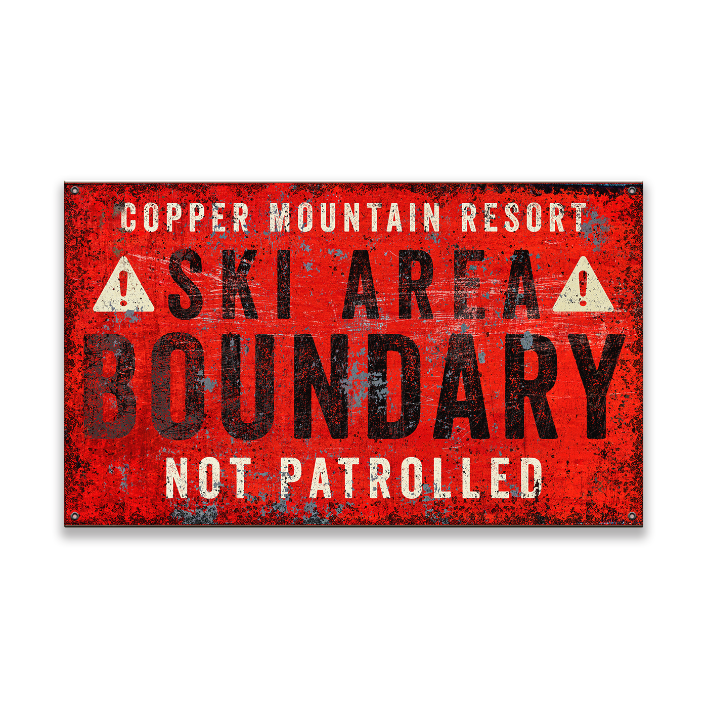 Ski Area Boundary 14 x 24 M