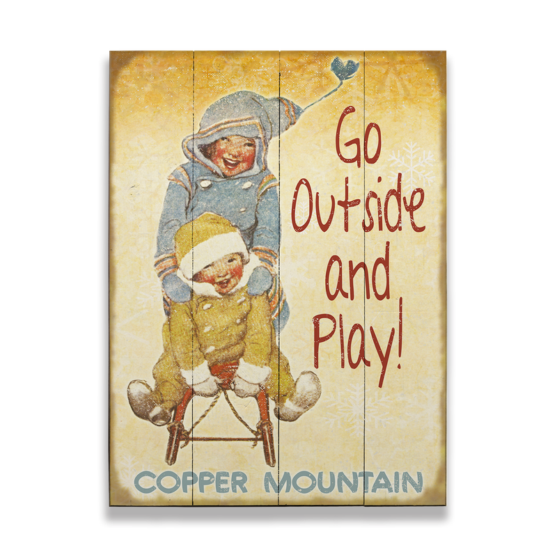 Go Outside &amp; Play 17 x 23