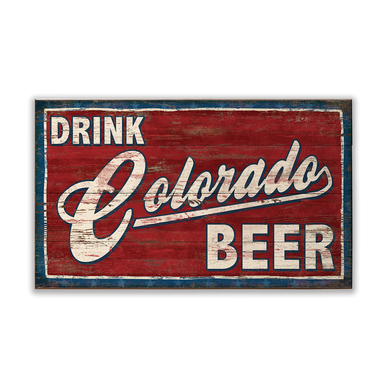 Drink Colorado Beer 14 x 24