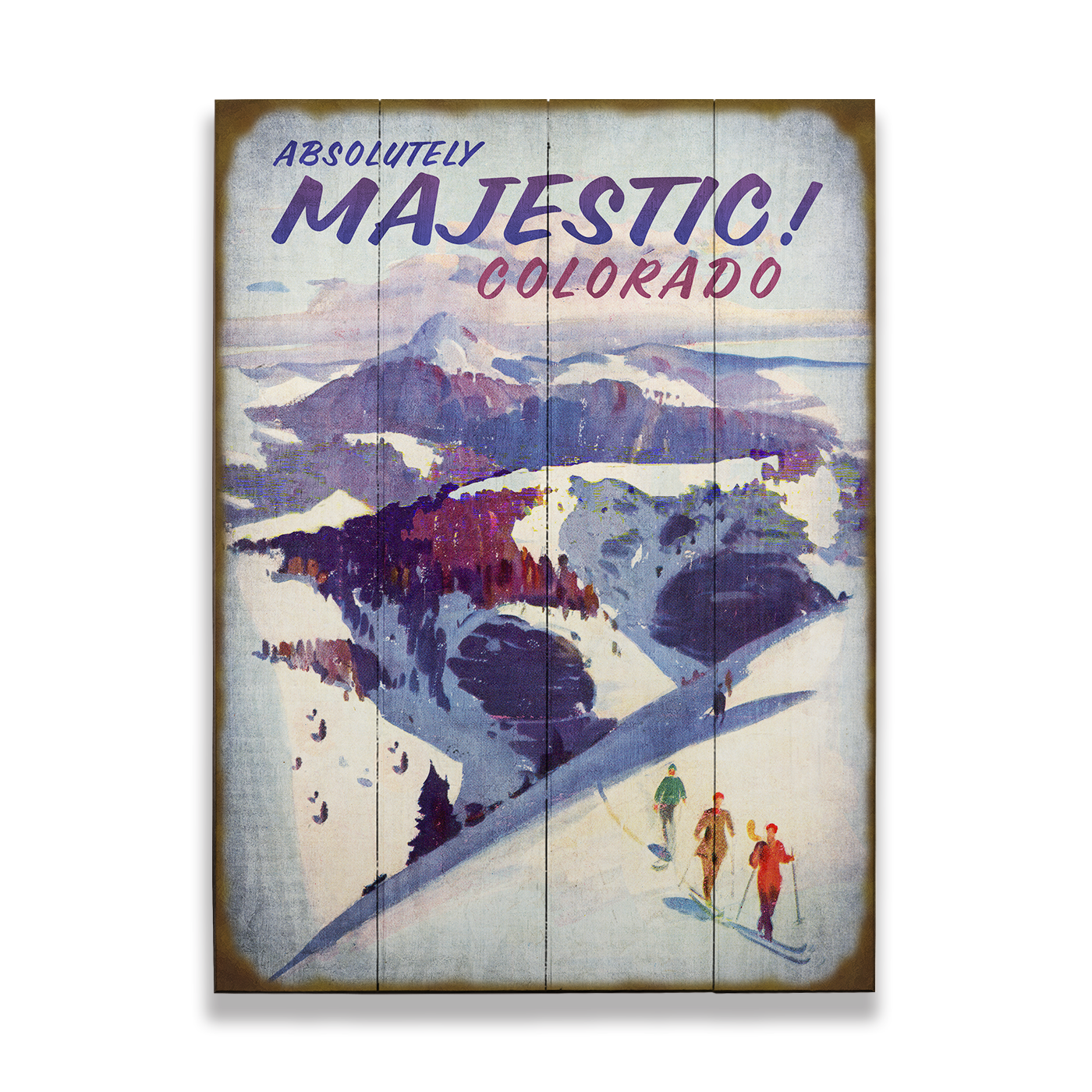 Majestic Mountain Panorama 17 x 23