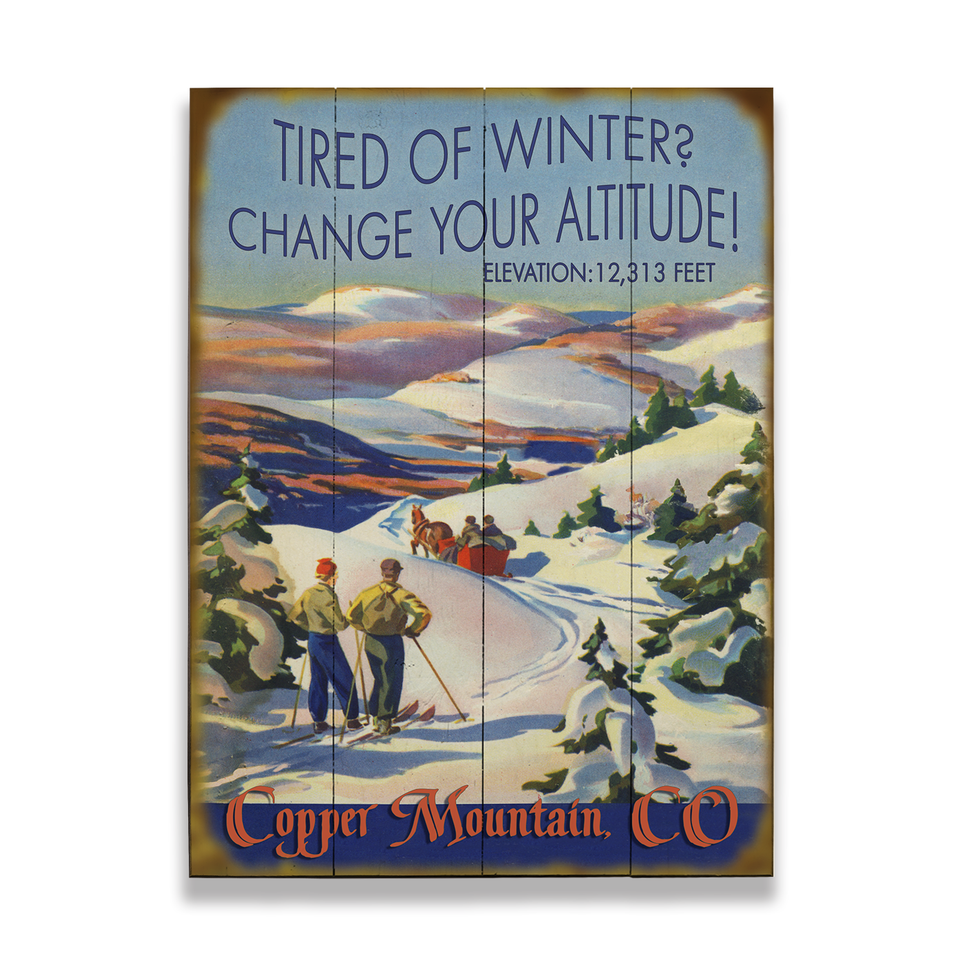 Tired of Winter 17 x 23