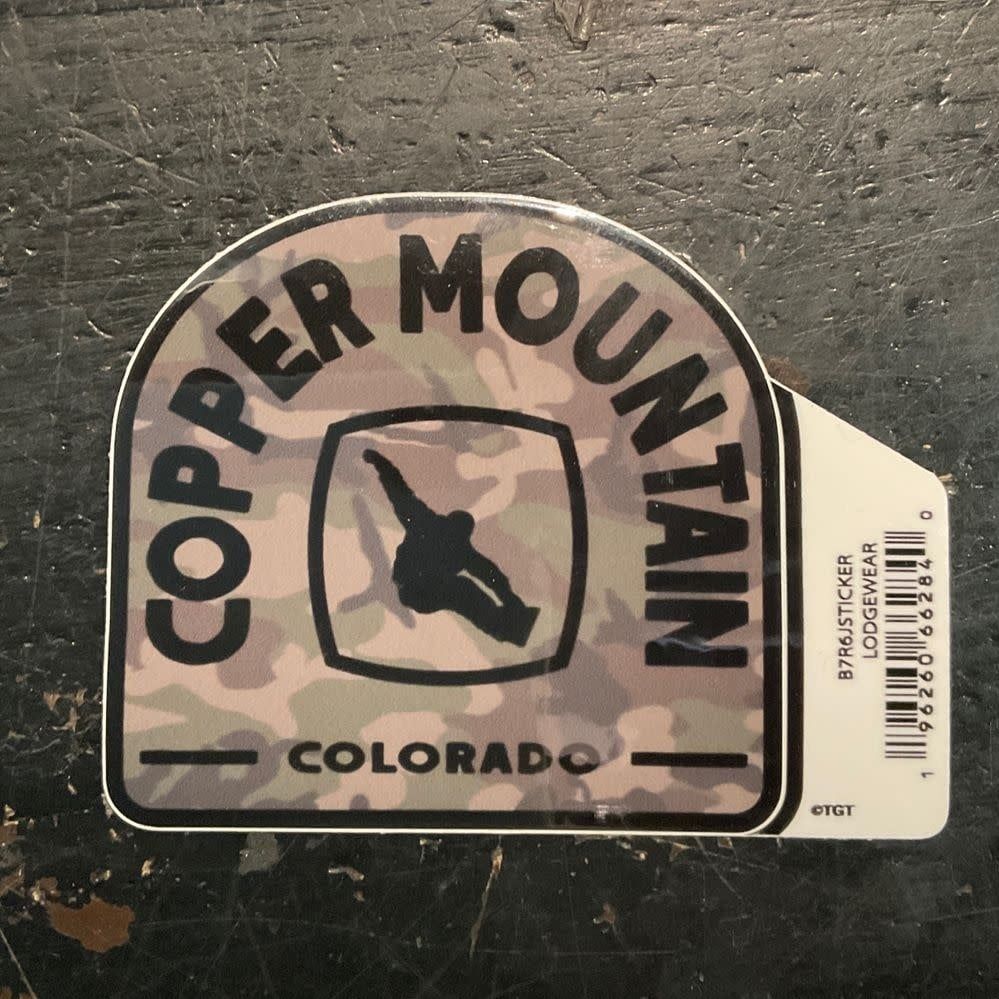 Lodgewear Snowboarder FF Sticker